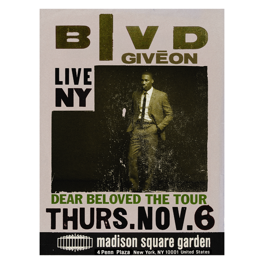 Beloved NY Tour Poster