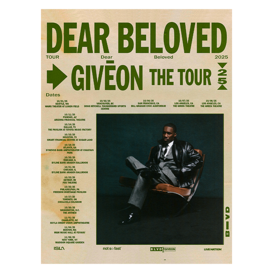 Beloved Tour Poster